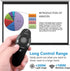 Presentation Clicker for PowerPoint Presentation Remote, RF 2.4GHz Wireless Presenter Remote USB Google Slide Advancer PPT PowerPoint Clicker for ...