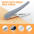 1/4 Heavy Duty 1 Hole Punch,Hole Puncher 25 Sheets Capacity One Hole Punch Heavy Duty Paper Punch for Paper ID PVC Cards Scrapbook Album (6MM)...