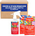 2-Pack TrulyFree Odor & Stain Eliminator - Odor and Stain Remover for Upholstery, Dog Pee, etc - Includes: Empty refillable 16oz Spray Bottle, 2 R...