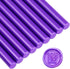 Romatic Purple Glue Gun Sealing Wax Seal Sticks for Standard Size Hot Melting Glue Gun - Pack of 12...