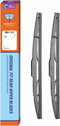 Genuine Rear Wiper Blades for Honda CRV 2012 2013 2014 2015 2016, 13"+13" (2 Pack) OEM 76730-T0A-003, Compatible for U/J-Hook...