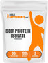 BulkSupplements.com Beef Protein Isolate Powder - Lactose Free Protein Powder, Beef Protein Powder - Unflavored & Gluten Free, 30g per Serving, 10...