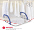 Home Basics Over The Door Laundry Drying Rack - Lightweight & Heavy-Duty Door Hanger Rod for Indoor Air Drying and Hanging Clothing, Towels, Coat,...