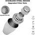 12oz Cocktail Shaker Small Single Bar Shakers Bartending Stainless Steel Espresso Shaker for Martini Margarita Alcohol Liquor Drink Mixer...