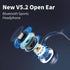 Open Ear Air Conduction Bluetooth Headphone,V5.2 onfiguration Built-in Microphone Wireless Conduction Headphones,with Up to 8 Hours Playtime for S...