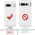 for Google Pixel 7, Baseball Sports White Pattern Shock-Absorption Hard PC and Inner Silicone Hybrid Dual Layer Armor Defender Case Protective Cov...