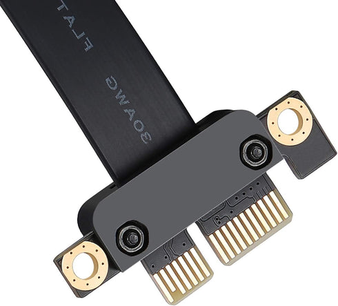 PCI Express 36PIN 1X Extension Cable?180 Degree 20cm?...