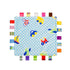 G-Tree Baby Infant Taggy Blanket Soft Touch Plush Colourful Security Comfortable Taggie Presant Blue Car,Best Gift Present for Babies...