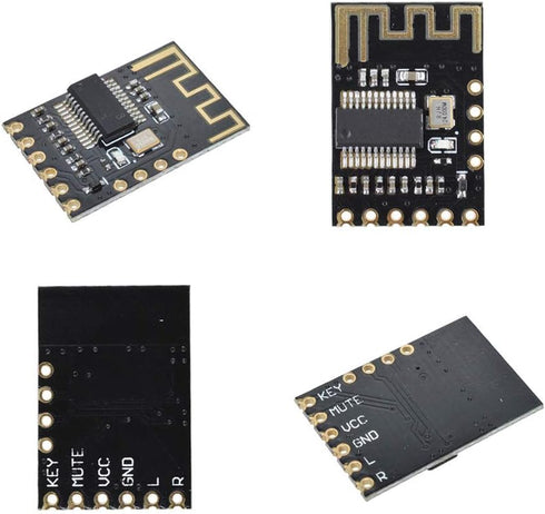 HiLetgo 3pcs M18 Wireless Bluetooth MP3 Audio Receiver board BLT 4.2 mp3 lossless decoder Bluetooth 4.2 Audio Receiver Board Wireless Stereo Sound...