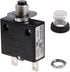 20 Amps Thermal Circuit Breaker, Thermal Overload Protector Push Button Manual Reset Circuit Breaker 32V DC 125/250V AC 20A 3Pcs...