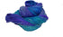 100% Recycled and Hand-Dyed Silk Roving Worsted Yarn, Luxurious & Soft Silk Roving | Ideal for Knitting, Crocheting, Crafting | Smooth Texture & f...