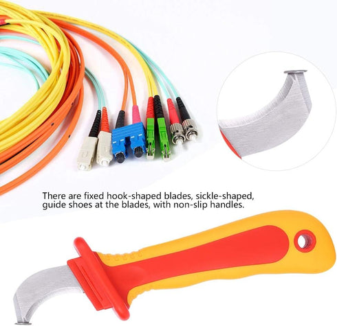 Electricista Knife, Knife Electrician, Cable Stripper Tool, Insulation Electrician Knife, Cable Stripper Cutter, Anti Magnetic Fast Strip Cable St...