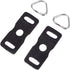 Leather Protector Cover Pad Lug Ring Camera Strap Triangle Split Ring Hook for DSLR Rangefinder SLR Mirrorless Camera with Round Hole Interface...
