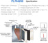 3.7V 1700mAh 704250 Lithium Polymer Ion Battery Rechargeable Lipo Battery with PH 2.0mm Pitch Connector...