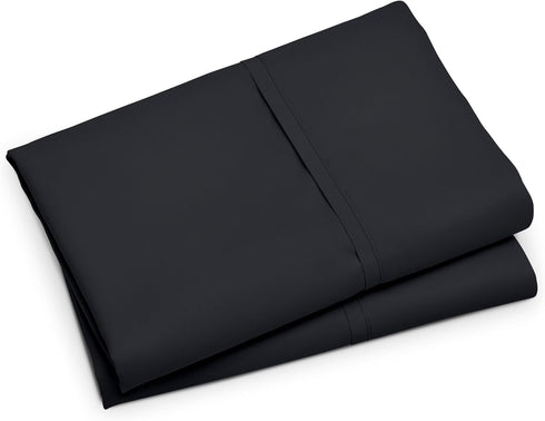 Bare Home Premium 1800 Ultra-Soft Microfiber Pillowcase Set - Double Brushed - Hypoallergenic - Wrinkle Resistant (Standard Pillowcase Set of 2, B...