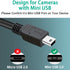 Camera USB Cable Cord for Canon Rebel/PowerShot/EOS/DSLR/ELPH Digital Cameras,Transfer Wire Data Cable for Canon Rebel Camcorder,Vixia PC Computer...