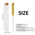 DEPEPE 12pcs 80ml Test Tubes, 25×200mm Glass Test Tubes with Cork for Plants, Bath Salts, Party Decoration...