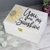 DLY LIFESTYLE You are My Sunshine Stencil - Sunflower Design - 8x6 Inches - Reusable DIY Art & Craft Stencil for Wood, Canvas, Paper, Fabric, Wall...