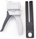 Dispensing gun AB glue gun 50ml two-component glue gun 2:1/1:1 epoxy glue gun dispensing gun, suitable for 1:1/2:1double cartridges, with 8pcs mix...