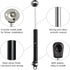 2 Pack 100N/22.5lb Gas Strut, 10in Gas Struts for Cabinets Heavy Lid, Gas Spring for Lift Support Hydraulic Hinges for Toy Box, Truck Door Hinges ...