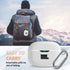 Portable Electronic Device Cover for JBL Vibe Beam, Silicone Protective Shock Case Cover with Carabiner (White)......