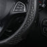 Car Steering Wheel Cover, 14 1/2-15 inch Non-Slip Soft Breathable Leather Automotive Steering Wheel Protecteor, Vehicle Accessories for Men Women,...