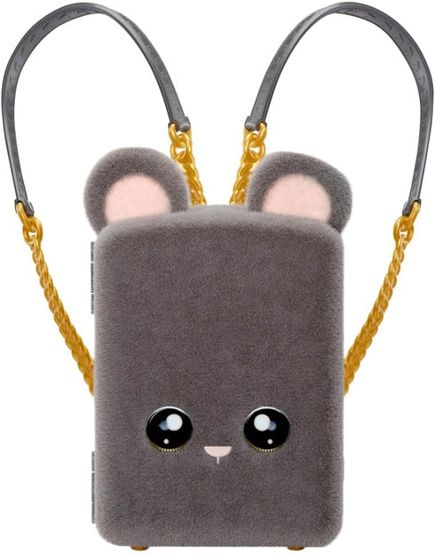 Na! Na! Na! Surprise Mini Backpack Series 2 Marisa Mouse Fashion Doll, Fuzzy Gray Mouse Backpack, Gift for Kids, Ages 4 5 6 7 8+ Years...
