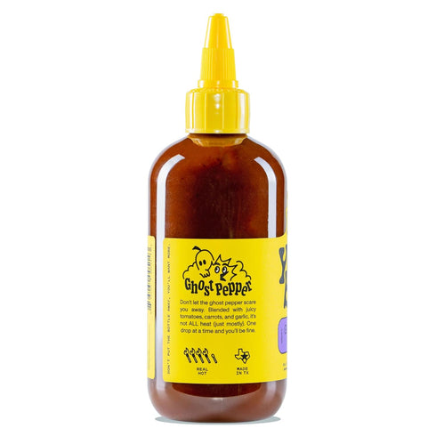 Yellowbird® Classic Ghost Pepper Hot Sauce 9.8 oz. Pantry Size (Real Hot | 1 Bottle | Made in Texas)...