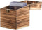 Wood Rustic Trading Deck Box Cards Cards Sports Storage Organizer Boxes Holder Compatible With PM TCG Card Box...