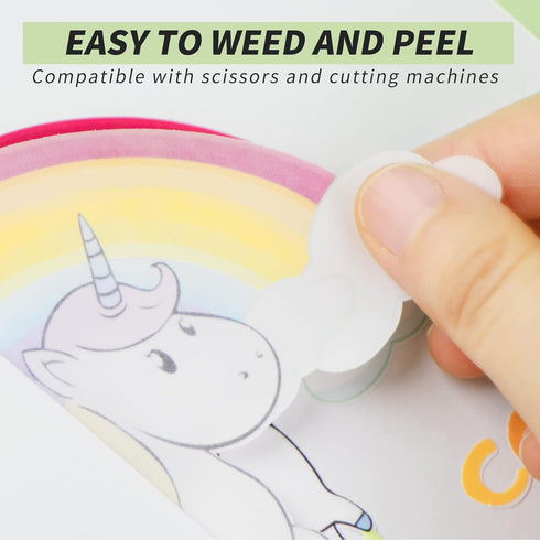 HTVRONT Iron on Transfer Paper for T Shirts - 10 Pack Printable Heat Transfer Vinyl 8.5" X 11" - Wash Durable Heat Transfer Paper for Inkjet Print...