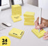 2400 Sheets Sticky Notes - 2 x 1.5" Notes Pads, Small Self-Adhesive Notes, Yellow Self-Stick Pads for Office Supplies, School, Home (24 Pack)...