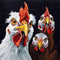 Diymood 5D Diamond Painting Animal, Paint with Diamonds DIY Diamond Art Rooster, Diamond Painting by Number Kits Full Drill Rhinestone for Home Wa...