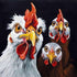 Diymood 5D Diamond Painting Animal, Paint with Diamonds DIY Diamond Art Rooster, Diamond Painting by Number Kits Full Drill Rhinestone for Home Wa...