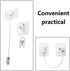 Window Door Lock,Upgrade 2025 Adhesive Cable Restrictor with Keys Baby Child Safety Locks Anti-Theft Security Lock Protection Lock Buckle Cable Ca...