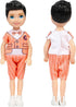 ONEST 10 Sets 5 Inch Mini Doll with Doll Clothes Party Grown Outfits Doll Accessories for Kids...