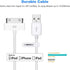 Aibocn MFi Certified 30 Pin Sync and Charge Dock Cable (New Packaging × 2 Pack)...