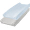 Owlowla Changing Pad Cover,Soft Minky Dots Changing Table Sheets for Baby Boy and Girl 2Pack (Silver Grey&Baby Blue)...