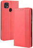 for ZTE ZMax 10 / ZTE Z6250 Wallet Case, PU Leather Flip Book Style Folio Cover with Kickstand Card Holder Slots Protective Magnetic Phone Case fo...