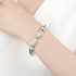 UNY Pave Stone Cable Wire Retro Antique Spring Clap Bangle Elegant Beautiful Valentine Mother's day Gifts...