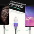 Rapid USB C Car Charger, Compatible for Samsung Galaxy S23/S22/S21/Note 20/Ultra/10/Plus/9/8/S20/S10+/S10e/S9/S8/A50/A70, Quick Charge 3.0 Dual US...
