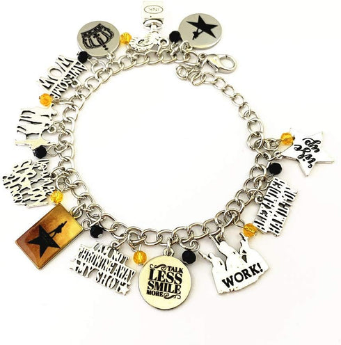 Broadway Musical Charm Bracelet Gifts for Girl Woman Men...