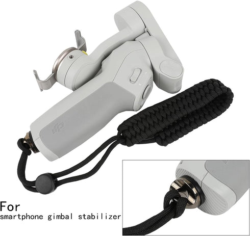 Camera Wrist Strap, Adjustable Nylon Hand Wrist Straps Lanyard with a 1/4" screw, for insta360 selfie stick, GoPro, Nikon Canon Sony Samsung Olymp...