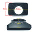 43mm 16:9 Screw Mount Rectangular Wide Angle Lens Hood + W/B Cap for Canon VIXIA HF R80 R82 R800 R72 R700 R70 R600 R62 R60 HG10 HV20 VIXIA HV40 HV...