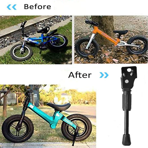 Bike Kickstand for 12 14 16 18 20 Kids Bike Stand Bicycle Support Rack (For 14" bike)...