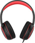 A10 On-Ear Headphones with Microphone, Lightweight Folding Stereo Bass Headphones with 1.5M No-Tangle Cord, Portable Wired Headphones for Smartpho...