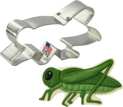 Foose Cookie Cutter 7 Piece Insect 3.5 in Dragonfly, 4.25 in Caterpillar, 3 in Ladybug, 4.5 in Butterfly, 3.5 in Grasshopper, 4.25 in Snail, 3.25 ...