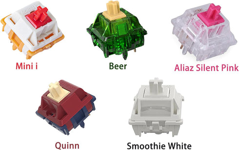 Gateron Series New Mechanical Keyboard Switches Sample Pack 20pcs...
