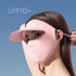 Full Face Cover Sunscreen Face Veil UV Protection Sun Shield Face Cover for Women Girls Summer Hat with Eye Shield...