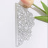 Flower Border Metal Die Cuts,Wedding Invitation Lace Frame Cutting Dies Cut Stencils for DIY Scrapbooking Cards Decorative Embossing Paper Dies fo...