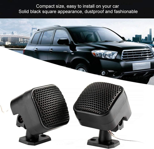 Car Speaker, 1 Pair 12V Car Audio Tweeter 500W Tweeters for Car Audio...